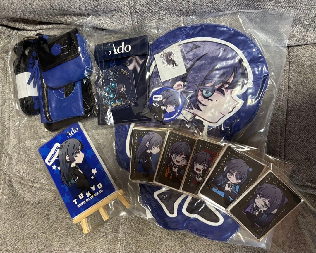 【まとめ売り】Ado Adotomy会場限定グッズセット Ado 5th Anniversary Exhibition “Adotomy” 販売グッズ 第一弾