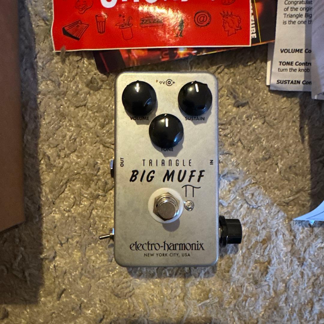 ギター JHS Pedals Triangle Muff Illuminati Mod