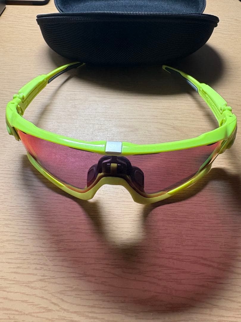 す*お様 Oakley サングラス ジョウブレイカー蛍光イエロー