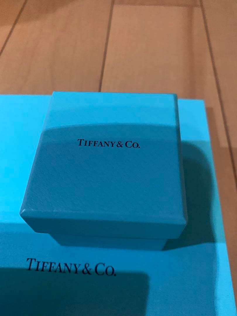 ティファニーダイヤモンド指輪0.23C 名前刻印なし11号 定価約30万