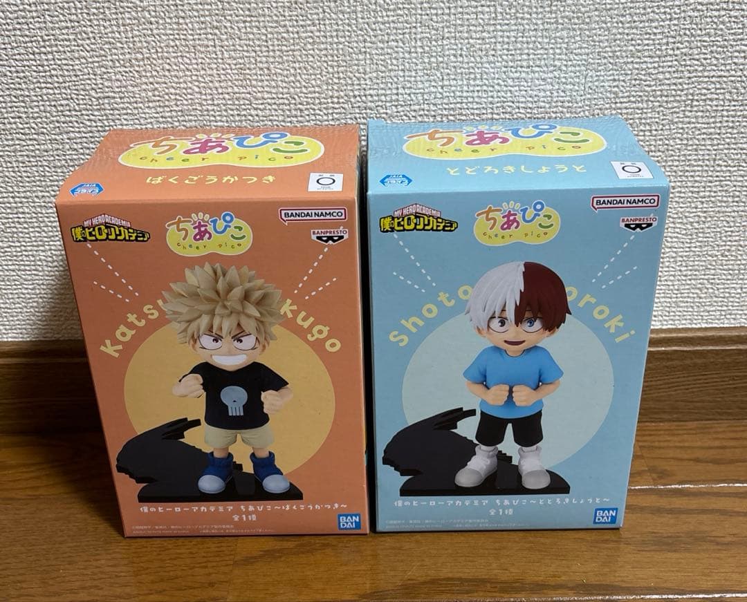 ヒロアカ ちあぴこ 爆豪勝己 轟焦凍 フィギュアセット - メルカリ