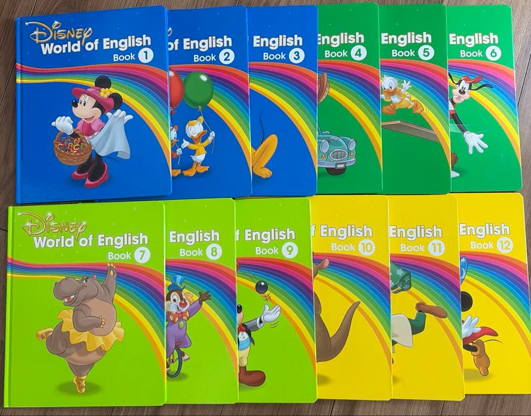 【最新版】DWE ディズニー英語システム　絵本　12冊セット