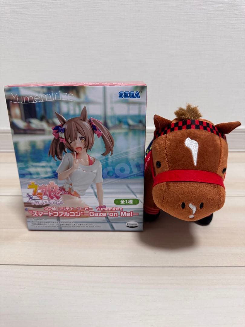 新品 ウマ娘 スマートファルコン フィギュア ＆ サラブレッド