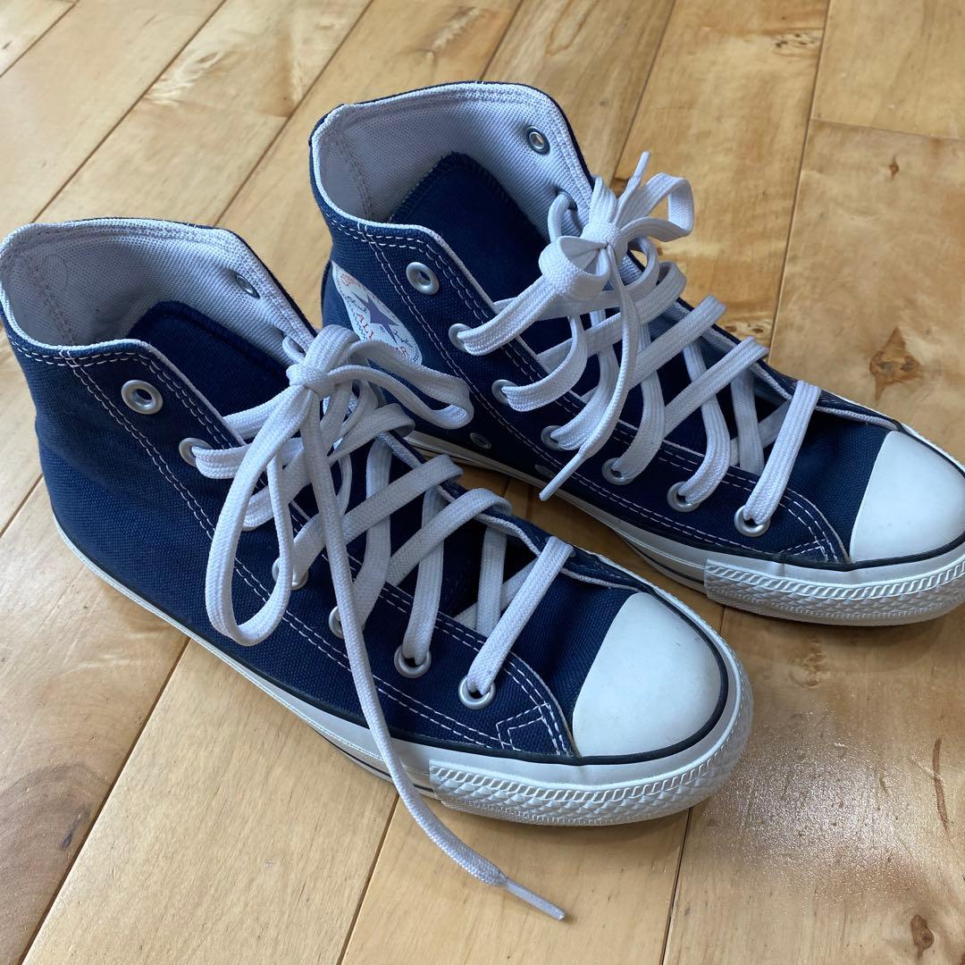 コンバース オールスター 100周年モデル チャックテイラー 紺色 24