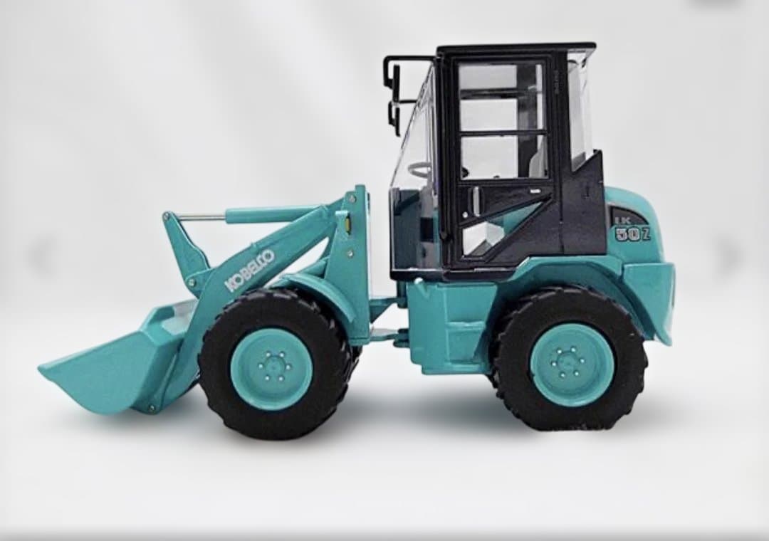 新品未開封】KOBELCO LK50Z ミニホイールローダー 1/32 - メルカリ