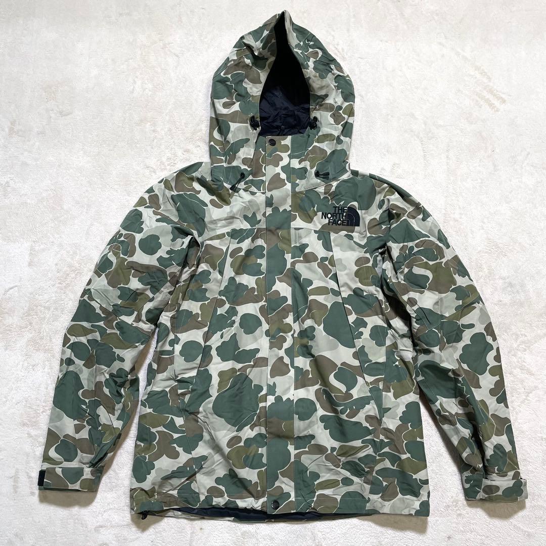 ノースフェイス マウンテンジャケット GORE-TEX PRO迷彩/カモフラ M