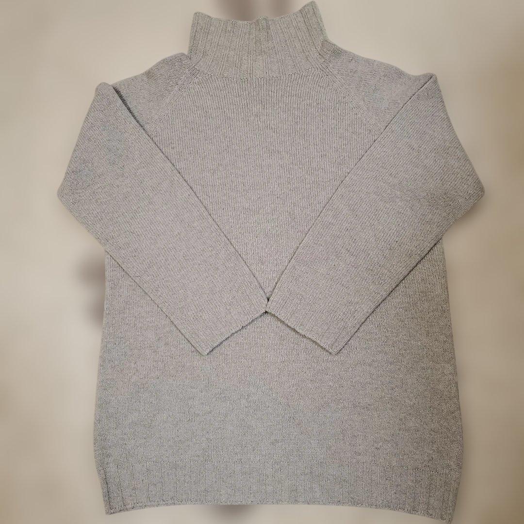 マーガレットハウエル　ハイネック　タートルネックセーター　カシミヤ100%