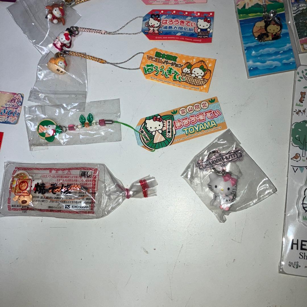 ハローキティ 根付けストラップ ファスナーマスコット キーホルダー