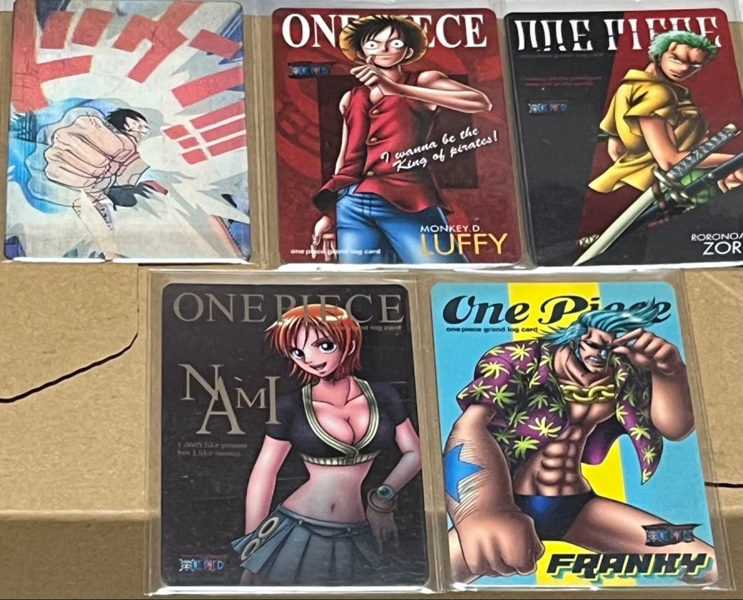 ワンピース グランドカード　5枚　セット