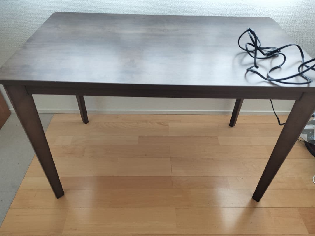 新品ヤマダセレクト YKF37A ダイニングこたつテーブル ※ヒーター付き