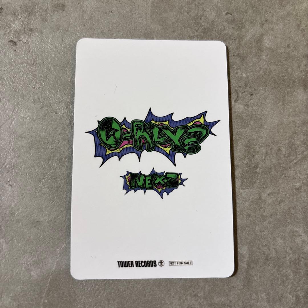 NEXZ TOMOYA トモヤ O-RLY タワレコ限定トレカ - メルカリ