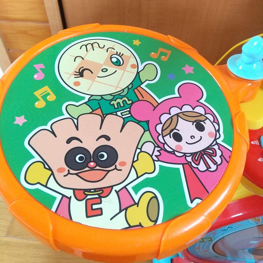 アンパンマン BIG電子ドラム&キーボード - メルカリ