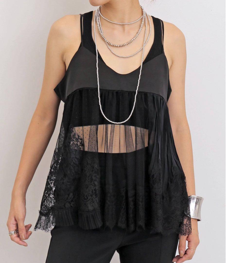 アパルトモン　レースキャミソール