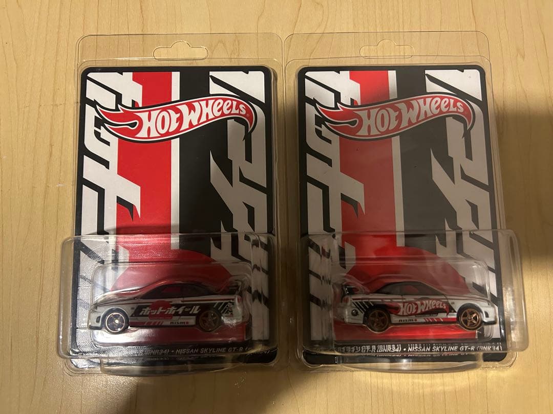 ホットウィール　ジャパンコンベンション　ニッサン　スカイライン　左右2台　未開封 ホットウィール ジャパン コンベンションカー2025 左向き 右向き 2台