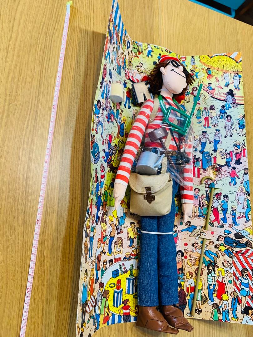 ウォーリーをさがせ！ 1991年製 50センチぬいぐるみ - メルカリ