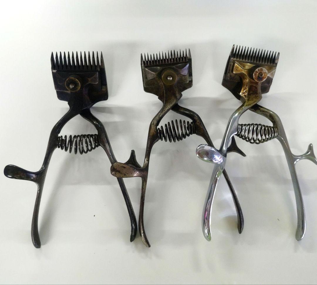 バリカン 手動 ３本