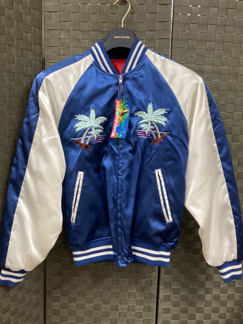 Hoshihimeホシヒメ星姫 アロハ刺繍スカジャン LL スーベニアジャケット