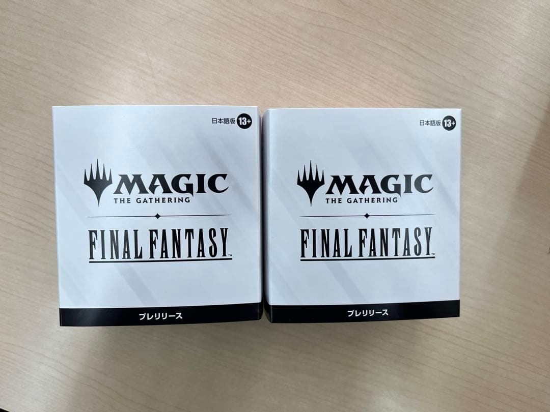 【未開封新品】FINAL FANTASY　プレリリース　ボックス　2BOX
