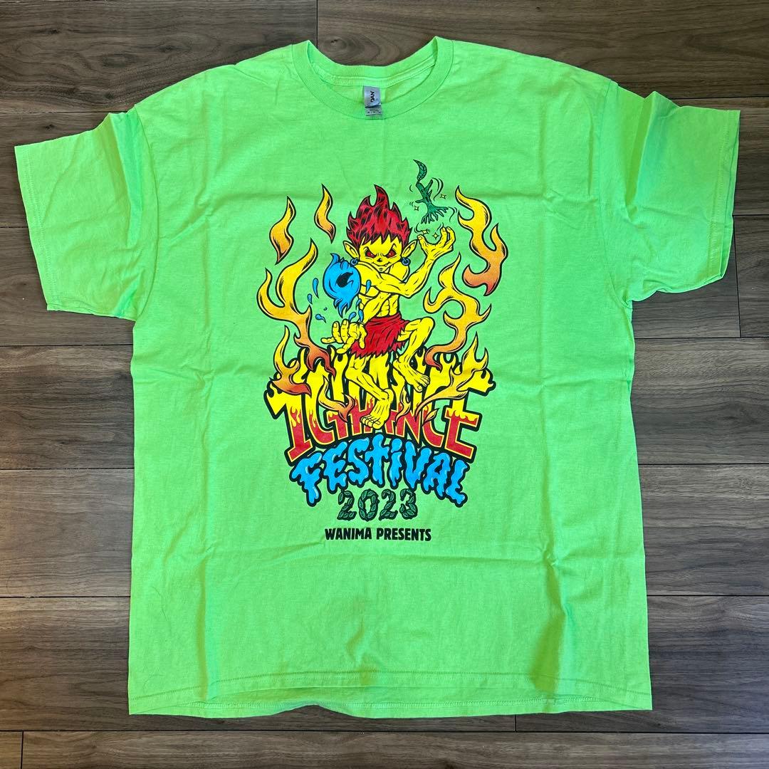 WANIMA】ワンチャンフェス Tシャツ2023 【XL】 - メルカリ