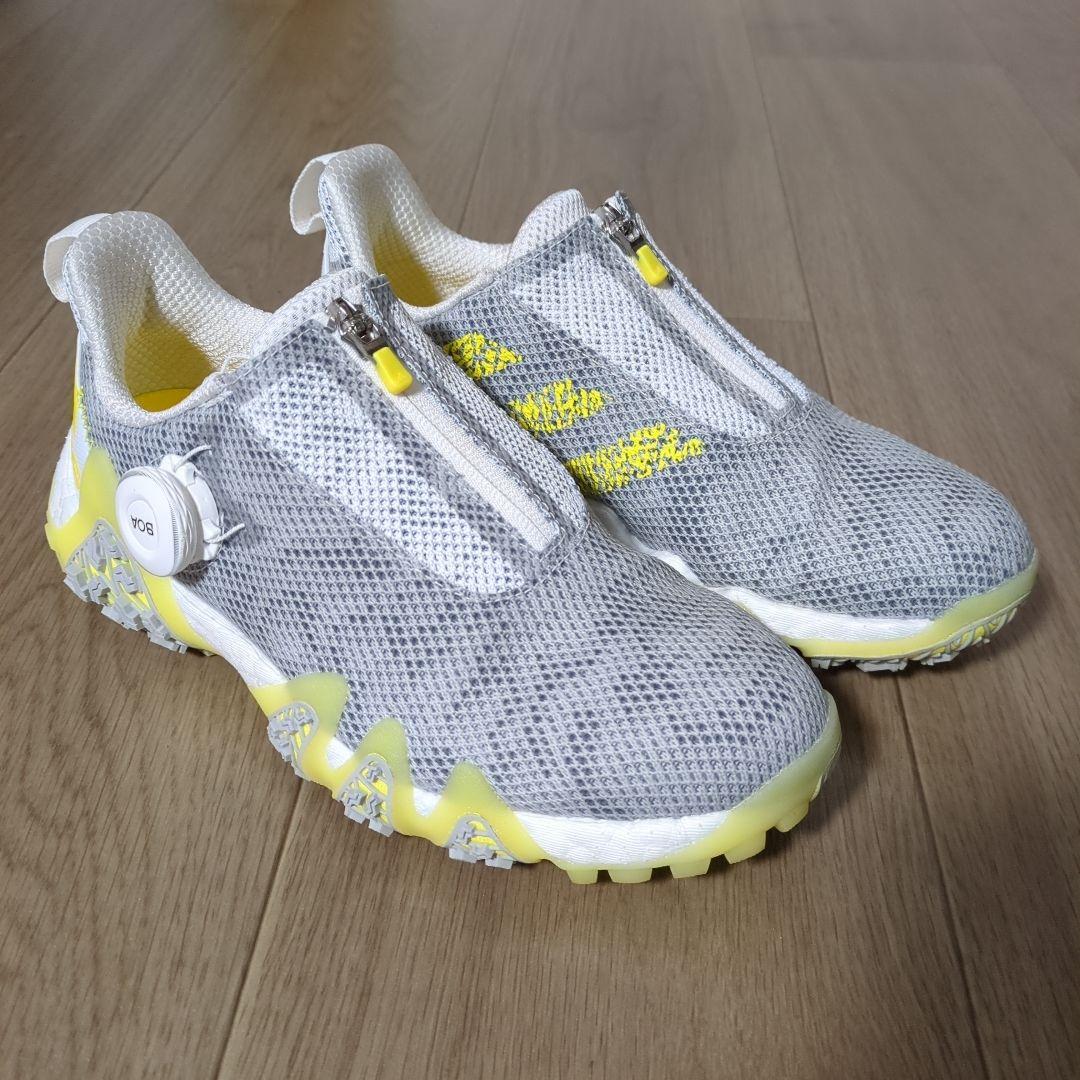 アディダスコードカオス22BOA　22.5センチ アディダス「コードカオス22 BOA」ゴルフシューズをチェック！