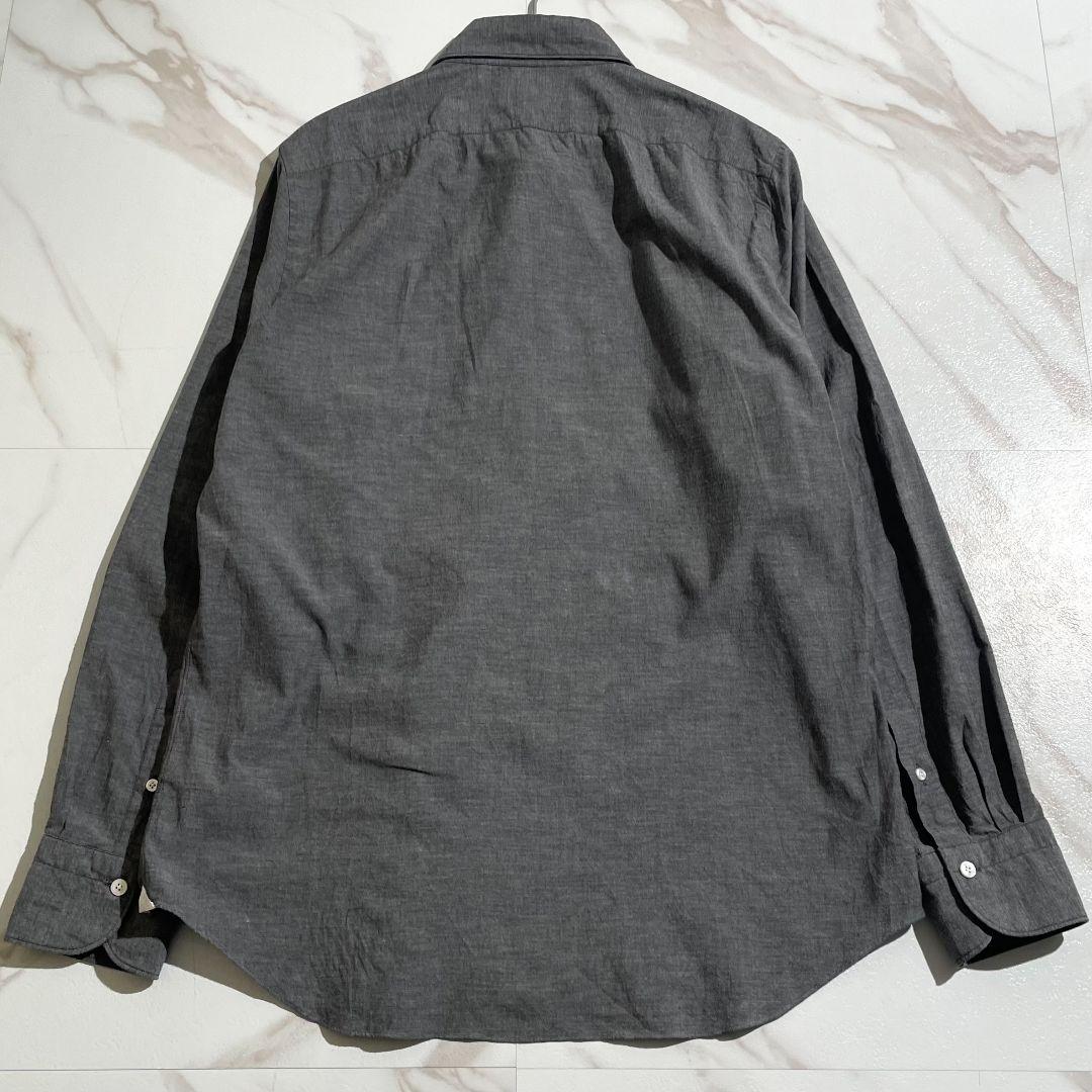 美品☆フィナモレ 長袖シャツ コットン SIAP SRL イタリア製 手洗い可