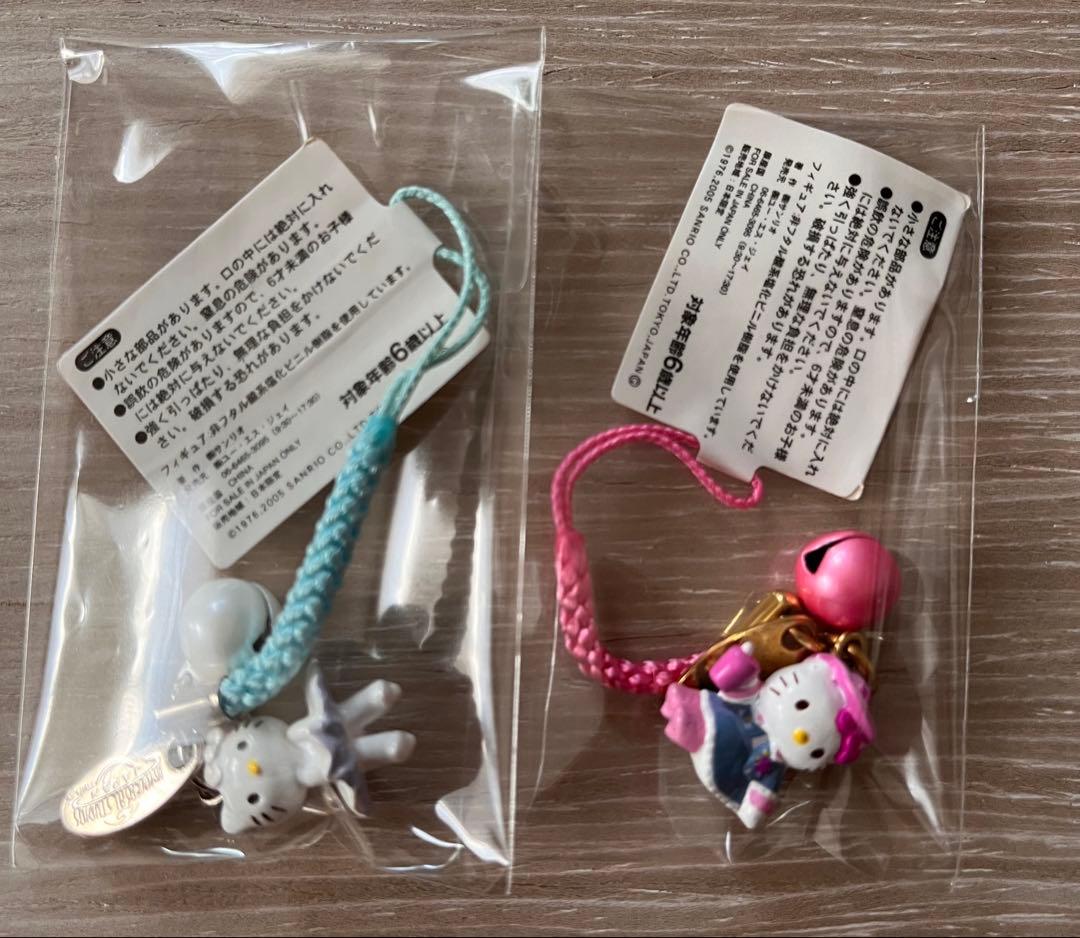 激レア◎USJ限定マリリンモンロー＆ウェスタンキティ◎根付けストラップ2個セット