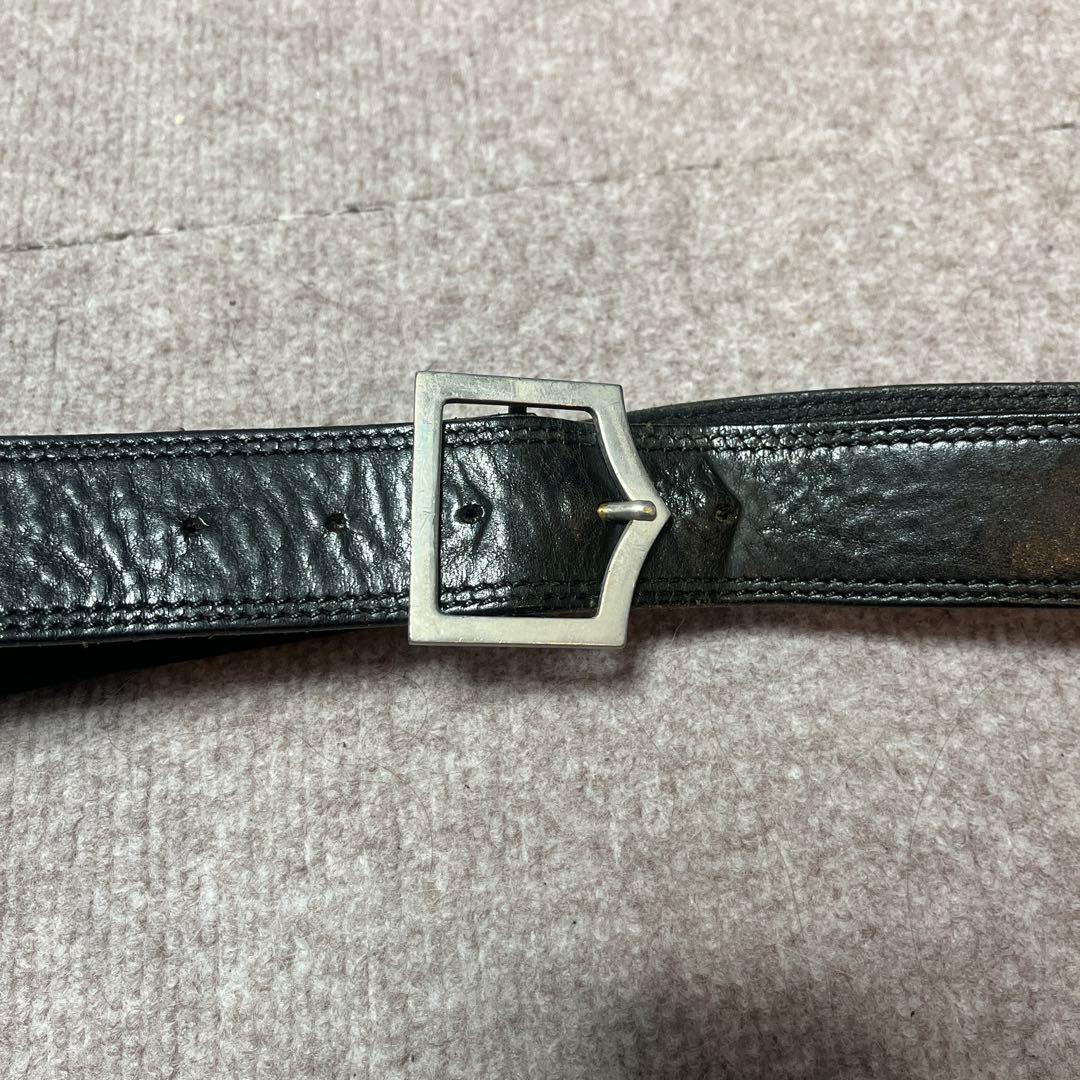 村正洋装 レザーベルト Dバックル