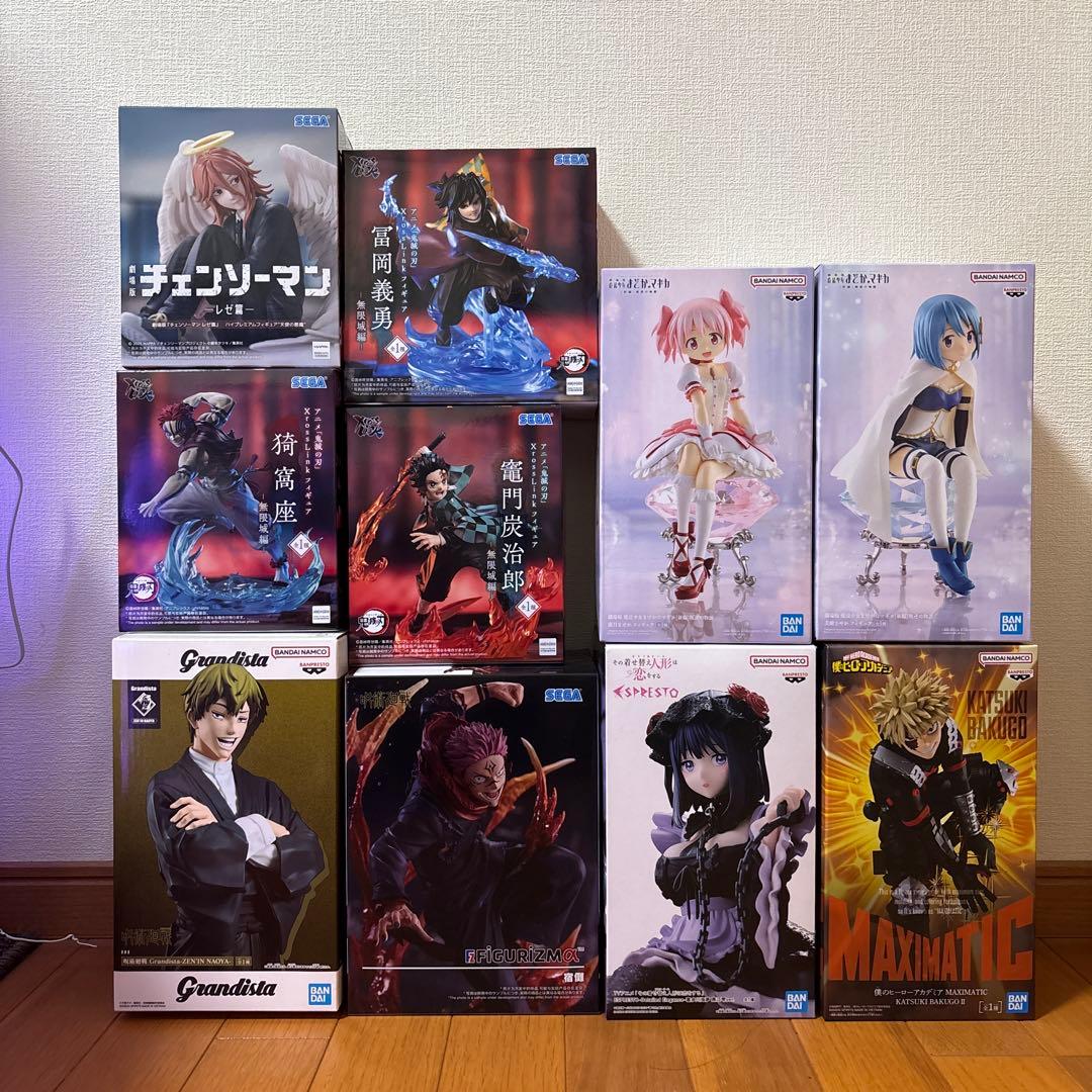 鬼滅の刃 ヒロアカ 呪術廻戦 その他 フィギュアまとめ売り - メルカリ