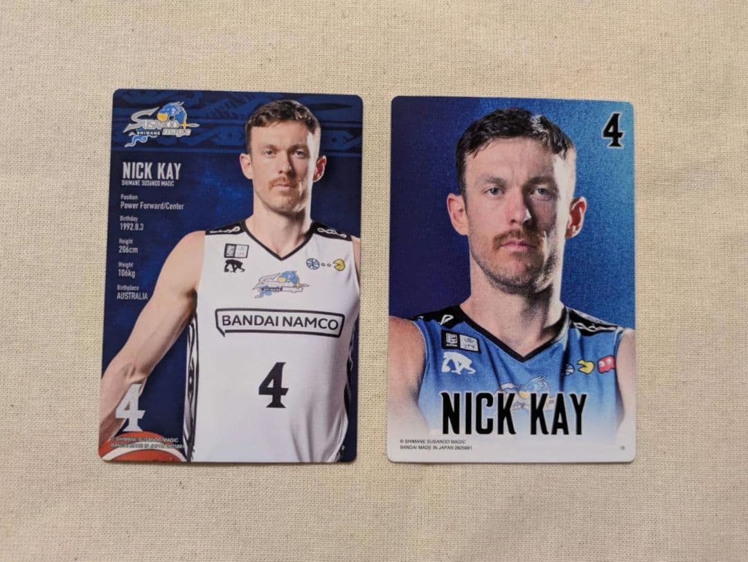 島根スサノオマジック ニック・ケイ選手 #4 カード2枚セット - メルカリ