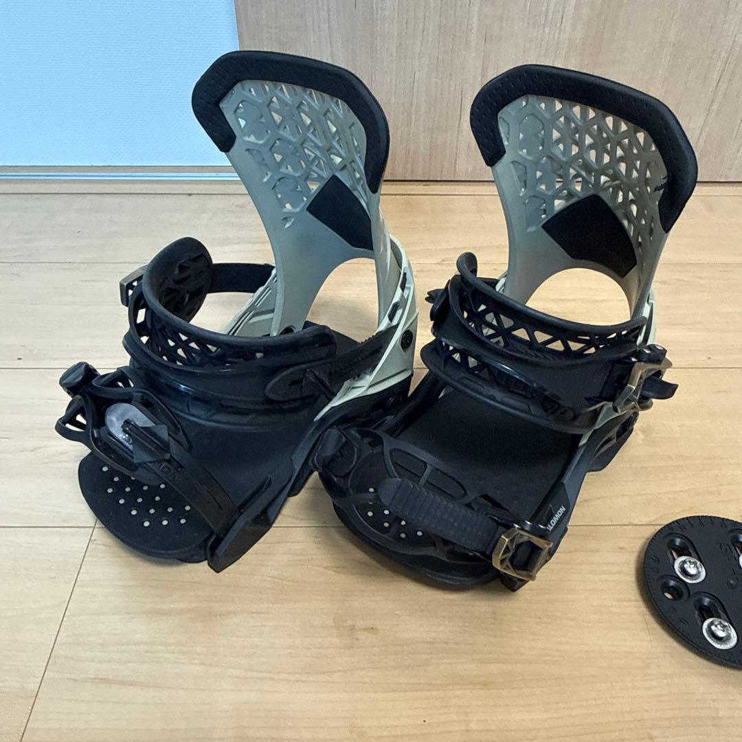 【美品】Salomon Highlander スノーボード ビンディングSサイズ
