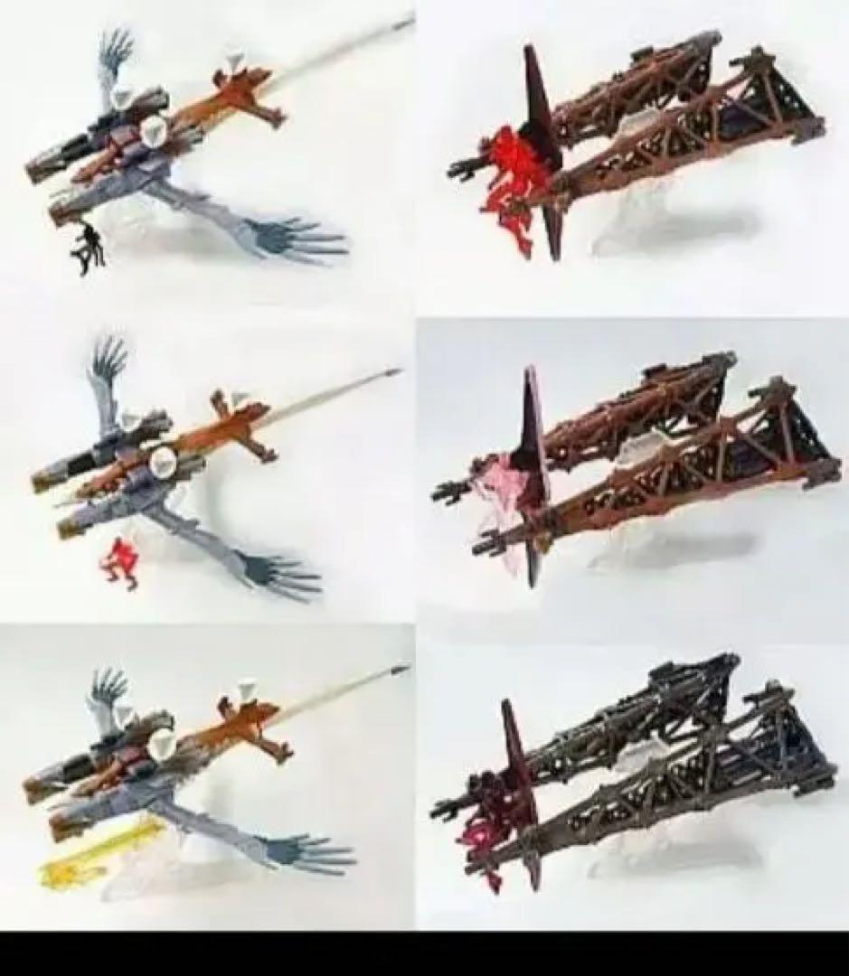 【激レア】エヴァンゲリオン 新劇場版Q メカニクス シークレット 全6種 食玩