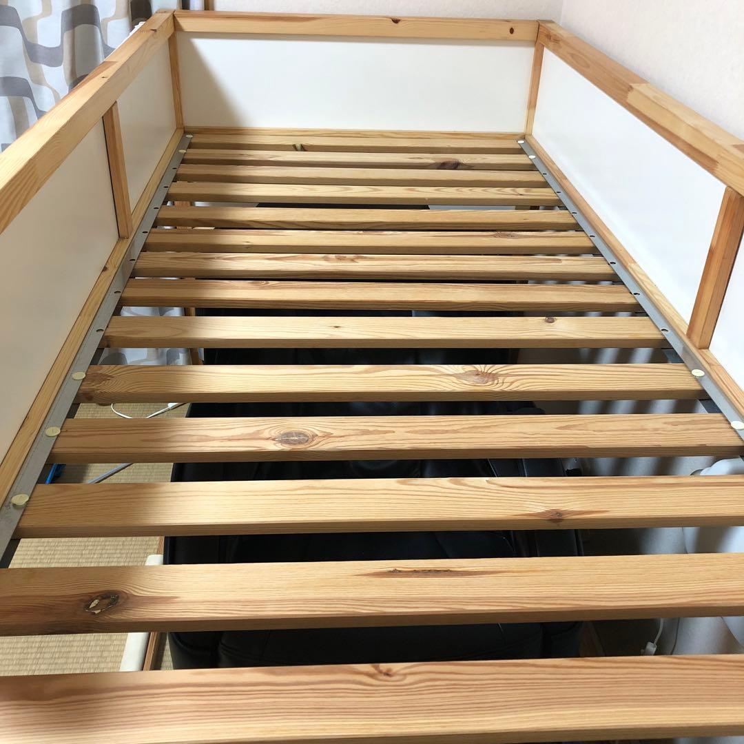 IKEA キューラ KURA ロフトベッド テント付き【引き取り限定】 - メルカリ