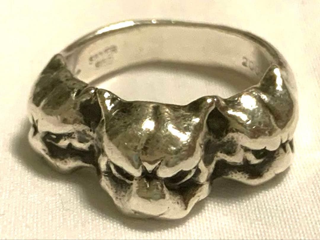 ヨウジヤマモトプールオムシルバーリング　ケルベロス