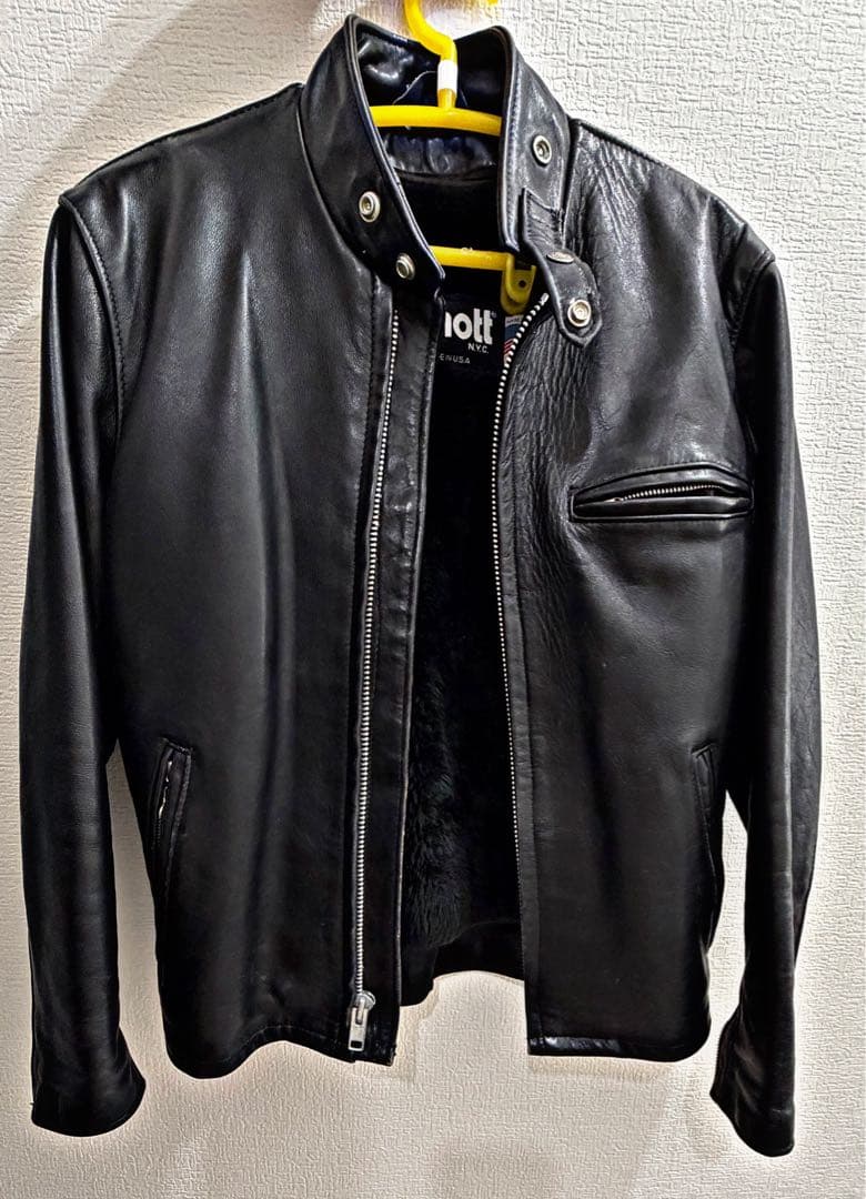 美品Schott シングルライダース141 サイズ36