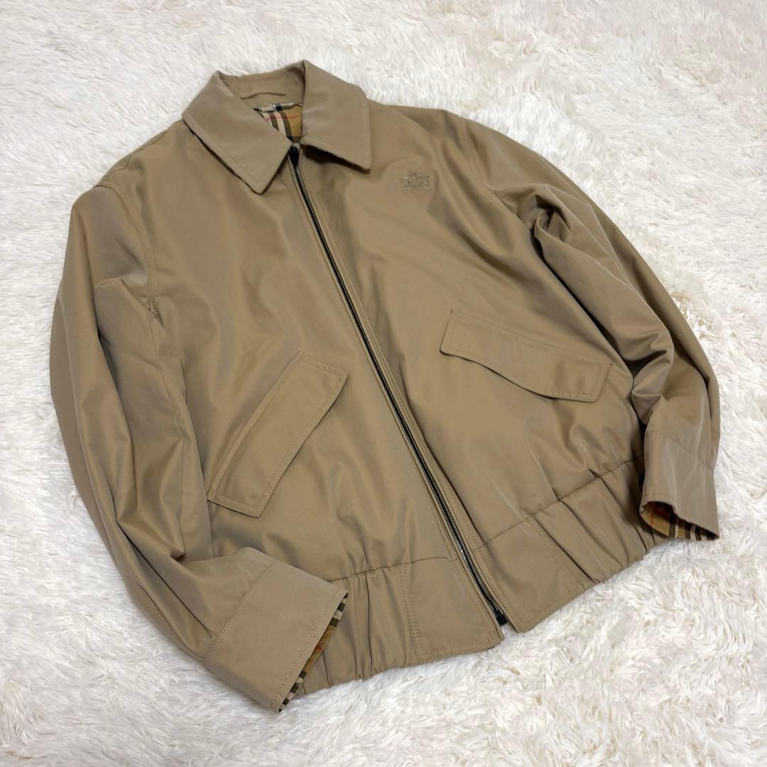 ▪️BURBERRY London England スイングトップ　リバーシブル intch.】