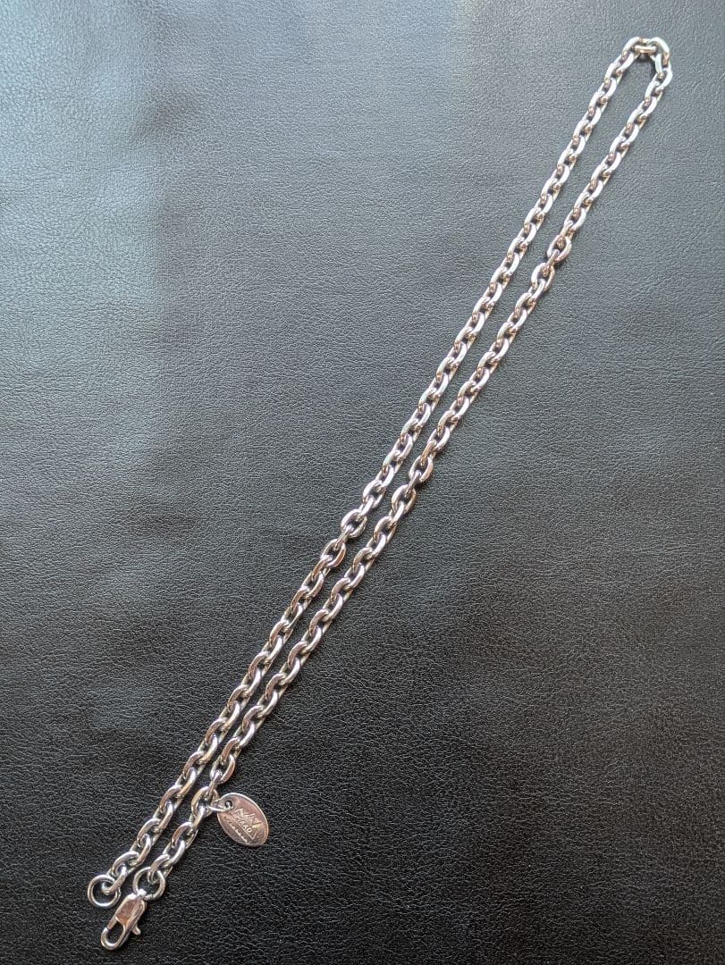 サードSAAD ステンレス アズキ 太チェーン 4.5mm幅 44cm あずき シルバー925製チェーン 幅4.0mm｜全てのシルバーアクセサリー