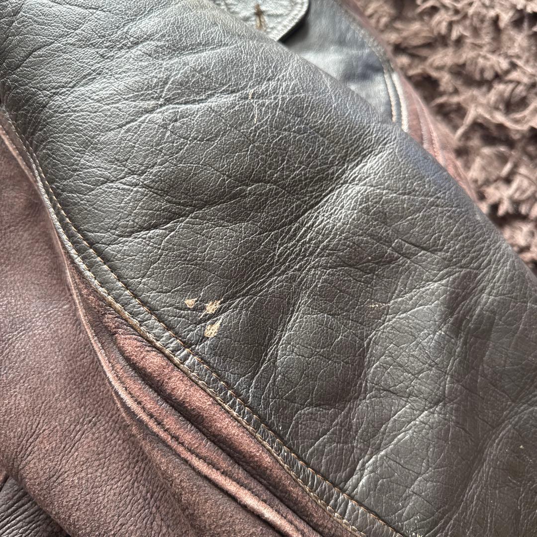 再評価3倍以上価値‼️お宝‼️フライトジャケット米国海軍仕様M445皮の