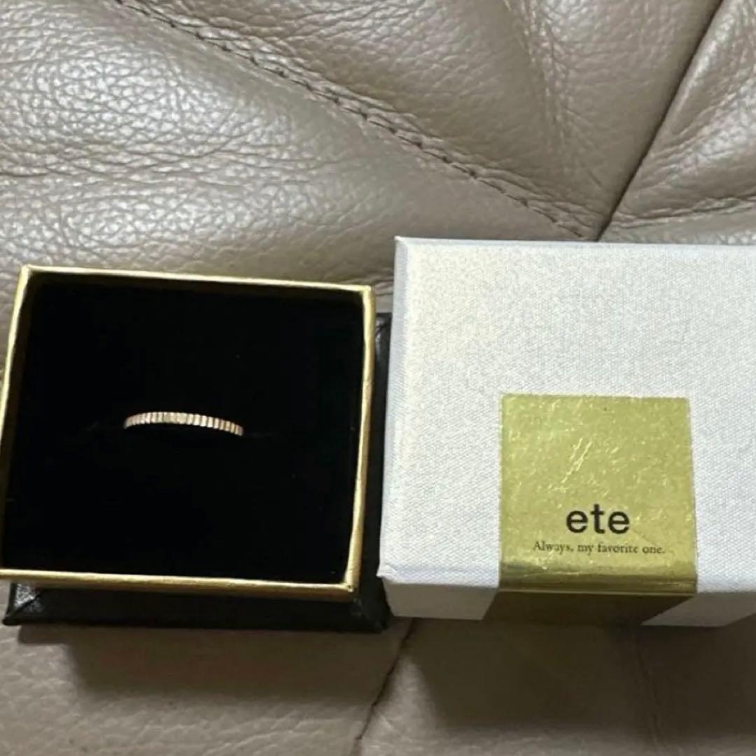 ete ピンキーリング　3号　箱無し