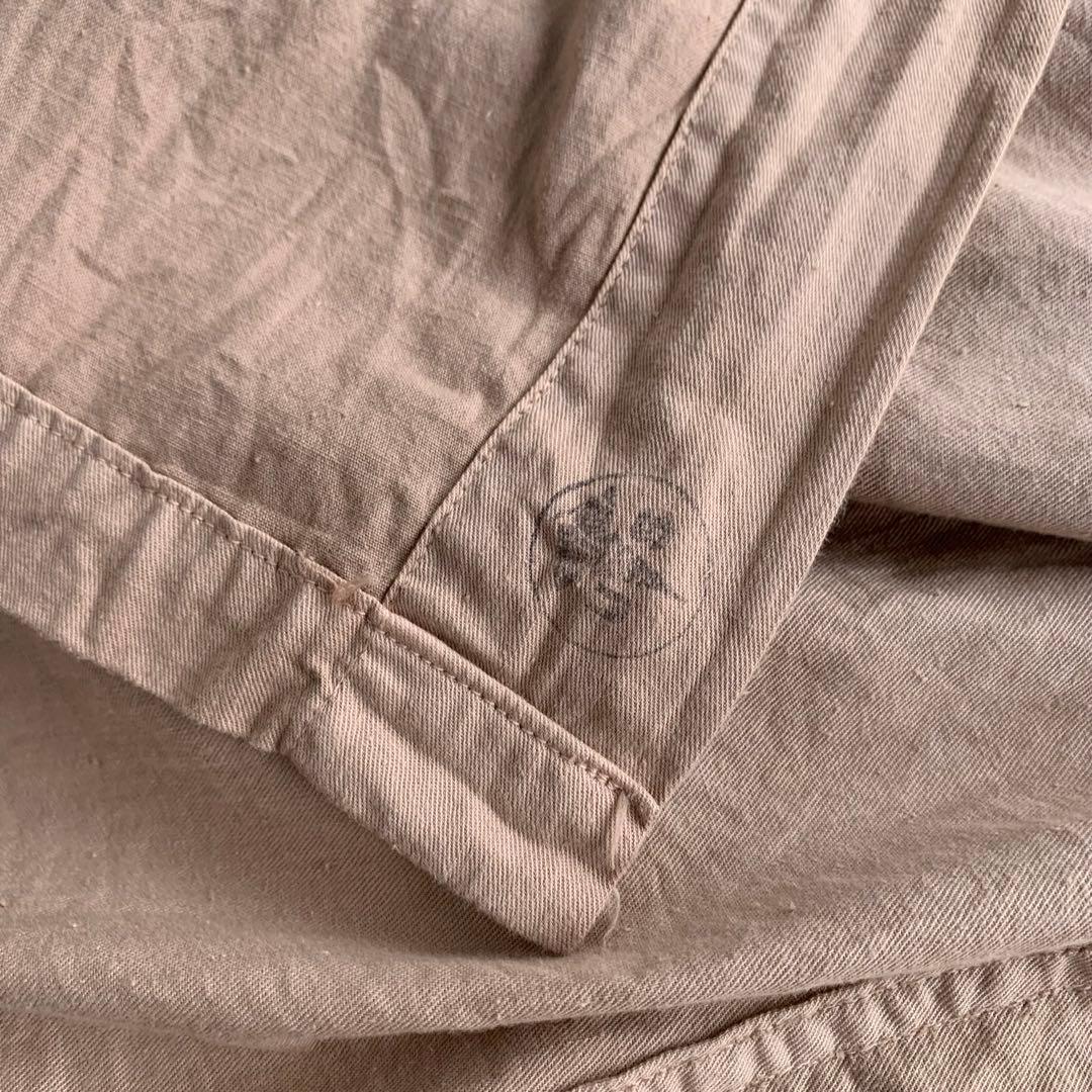 USarmy 60s サージカルガウン サージカルシャツ 米軍 後染め 実物