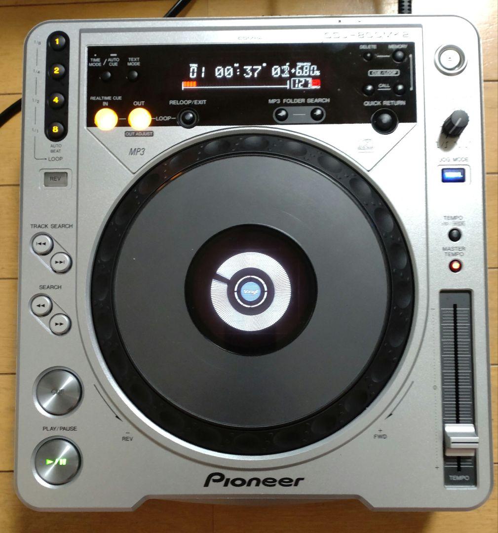 Pioneer CDJ-800mk2 　動作確認済み　元箱あり　美品 楽天市場】Pioneer/パイオニア CDJプレーヤー CDJ-800MK2 ×2台 +DJ