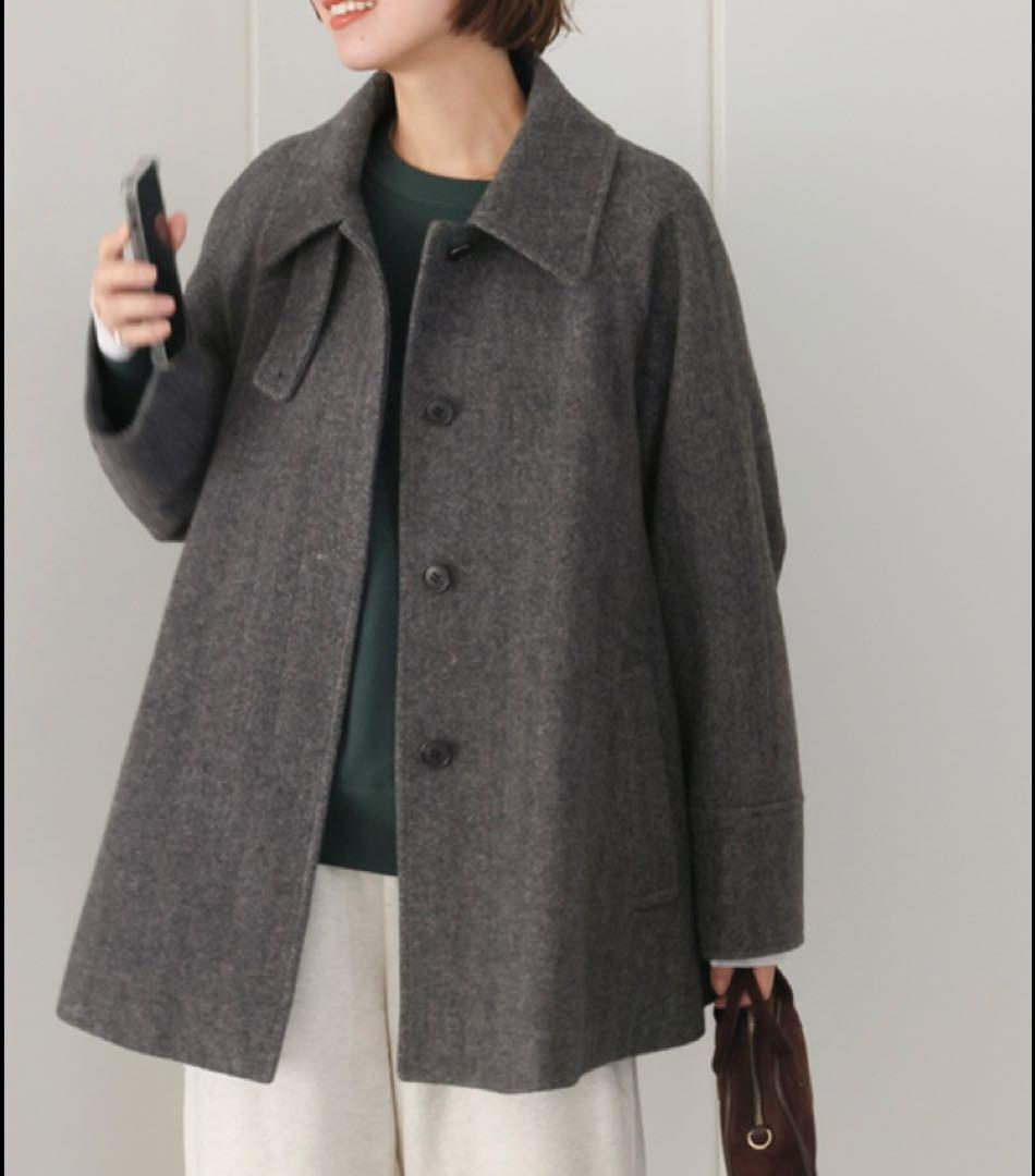 新品　JOURNAL STANDARD relume ステンカラーコート 尾州