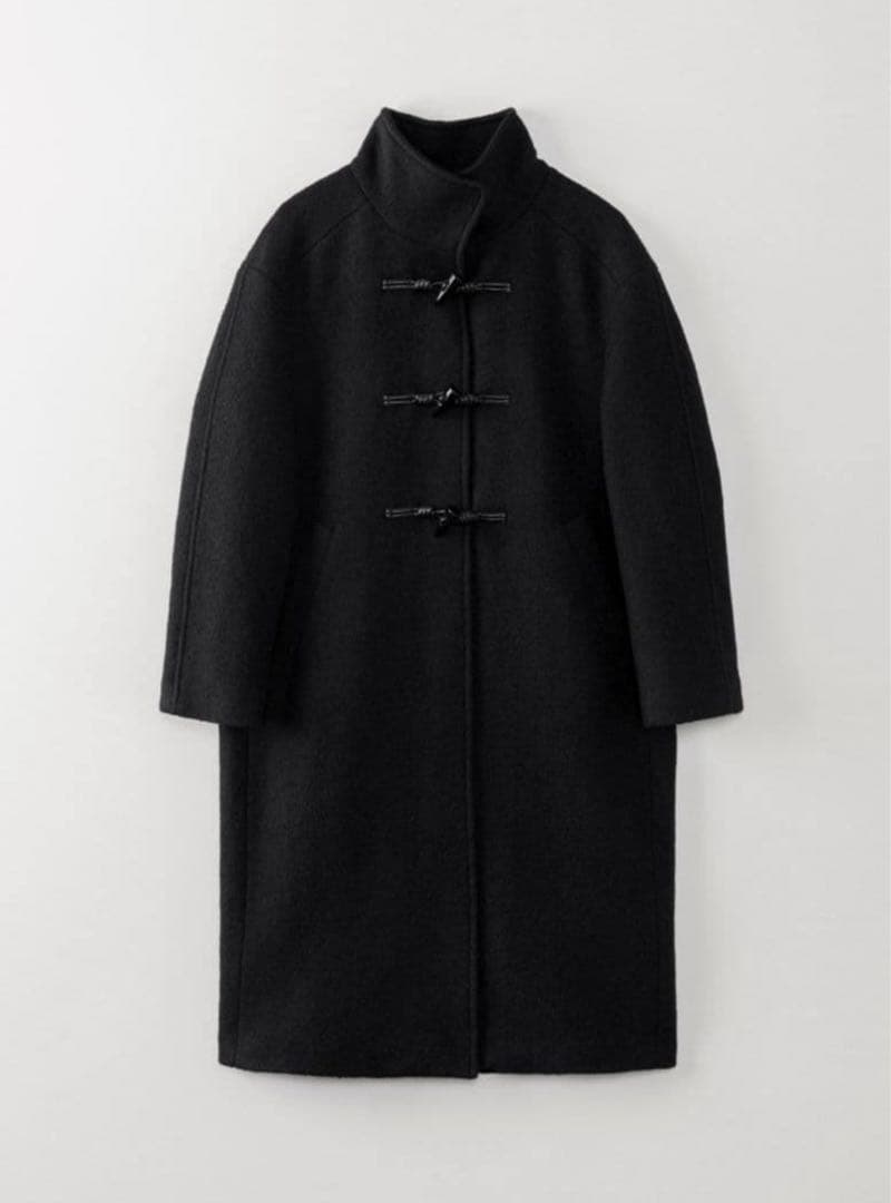 ジャケット・アウター OHOTORO Oriental Duffle Coat BLACK