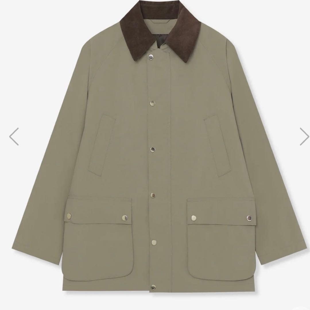 マッキントッシュ　カーキ　コート　Lサイズ