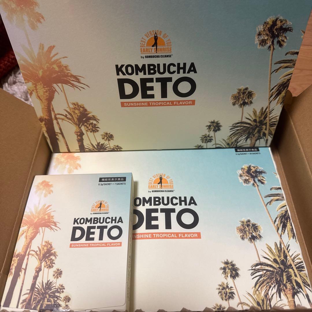 コンブチャデト　7本入1箱✖️30本入✖️2箱　まとめ売り