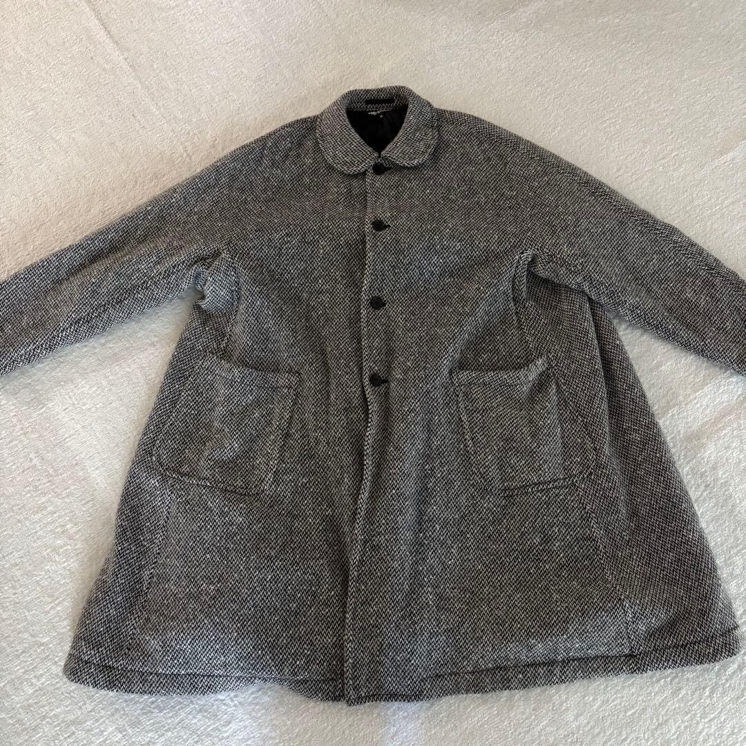 【極美品・タグ付き】BLACK COMME des GARÇONS グレーコート