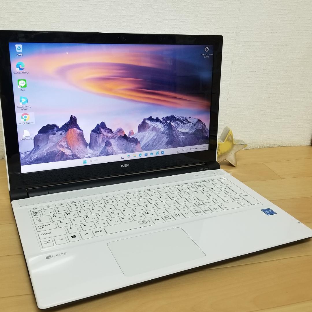 大容量 Win11 即使用可 DVD再生可 ノートPC NEC (E3173) 大容量 Win11 DVD再生可 即使用可ノートPC NEC (E3344) - メルカリ