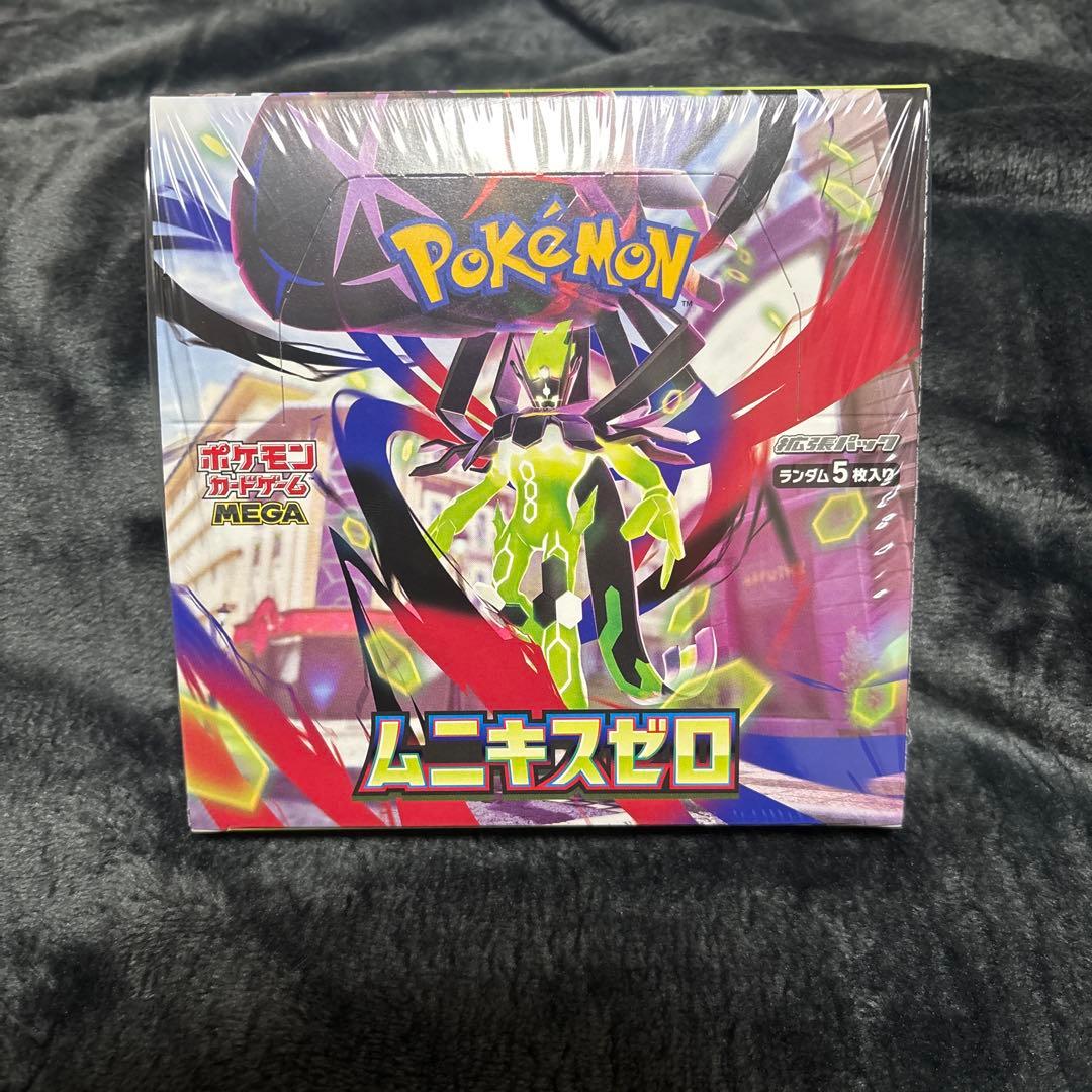 ポケモンカード MEGA ムニキスゼロ BOX シュリンク付き