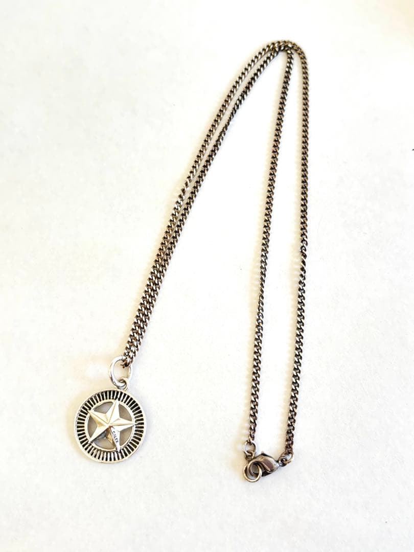 【いっくん】CALEE[キャリー]シルバー925スターコンチョネックレス CALEE - SILVER STAR CONCHO NECKLACE (SILVER) / シルバー スター