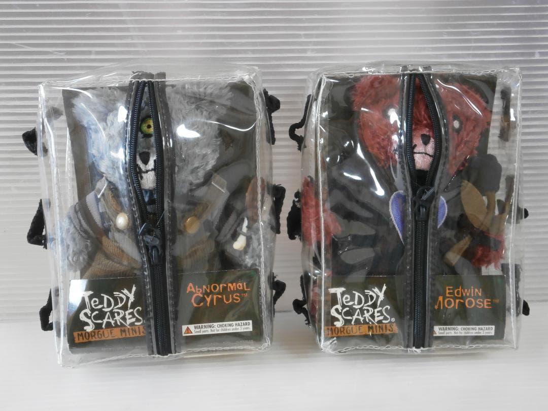 2体セット Teddy Scares ぬいぐるみ テディスケアズ TEDDY SCARES EDWIN MOROSE 12