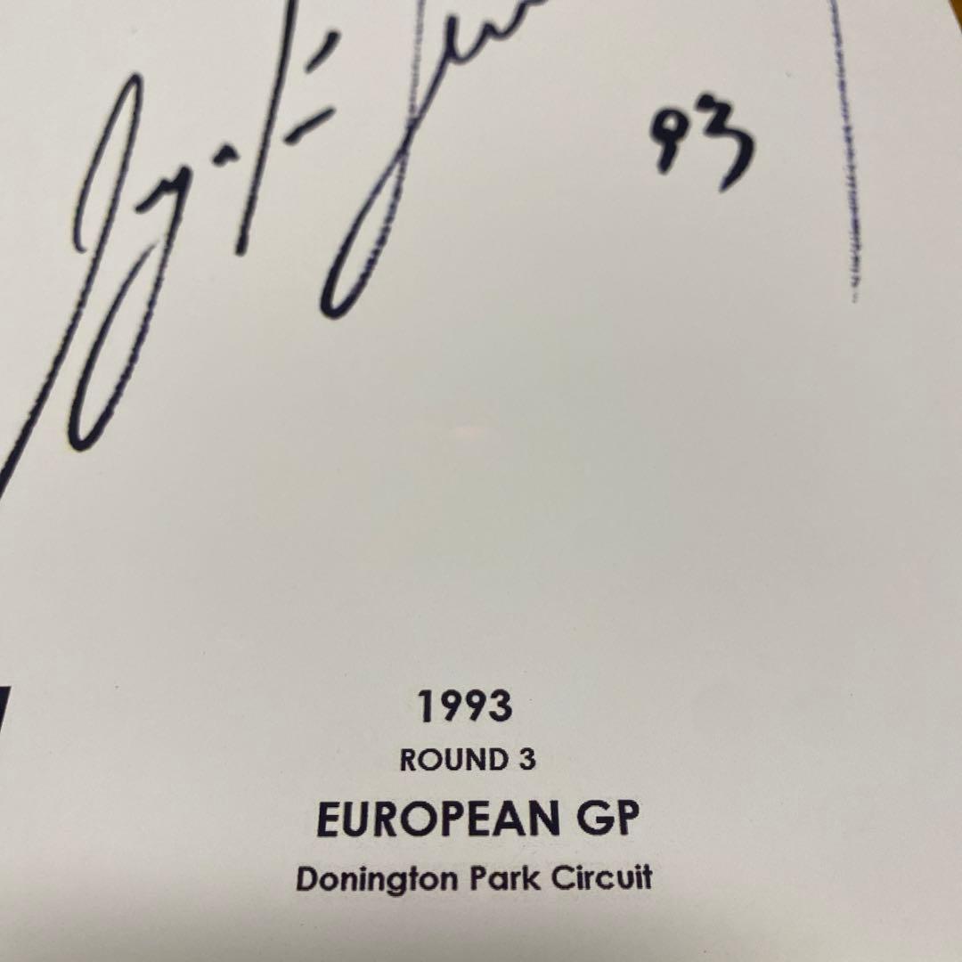 アイルトン・セナ 印刷サイン ヨーロピアンGP - メルカリ